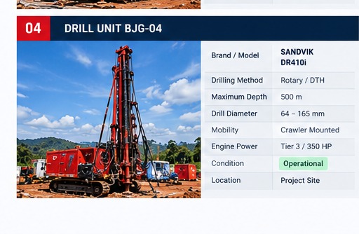 Drill Unit BJG-04