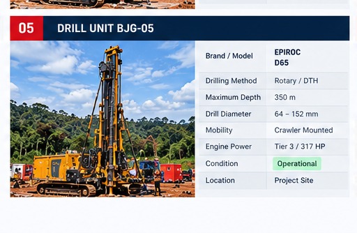 Drill Unit BJG-05