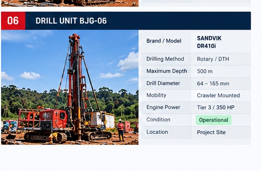 Drill Unit BJG-06