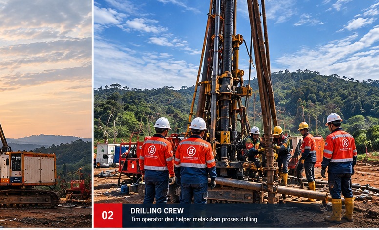 Drilling crew
